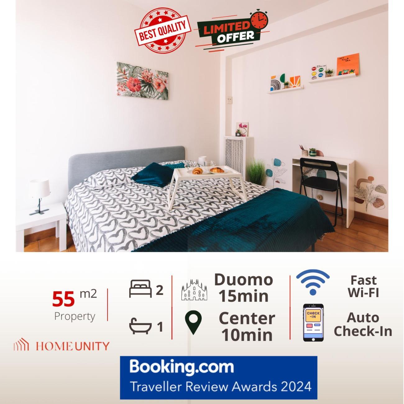 San Siro-Duomo Wi-Fi & Netflix Apartment Milan Exterior photo